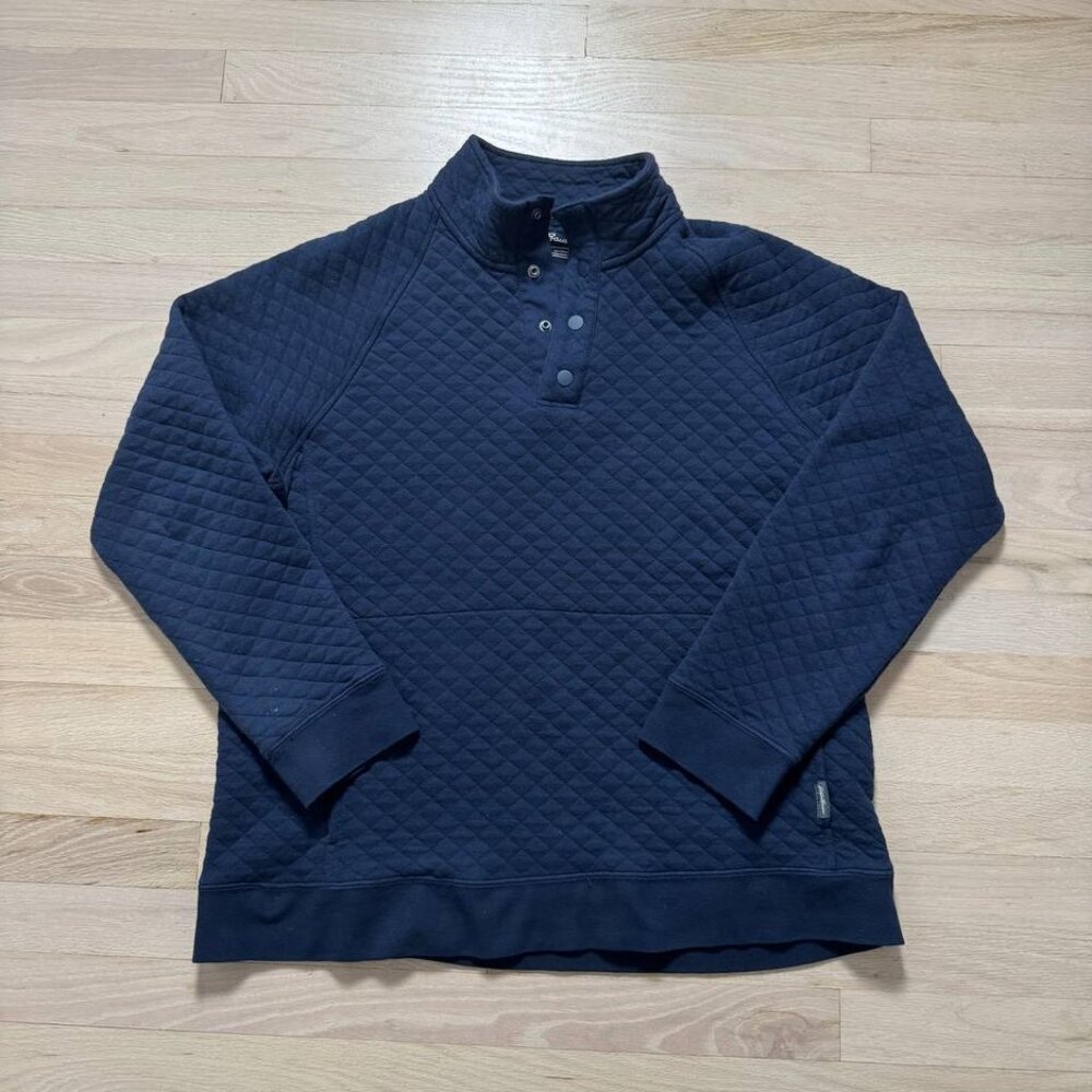 Eddie Bauer Quilted Sweater Size Large Mens